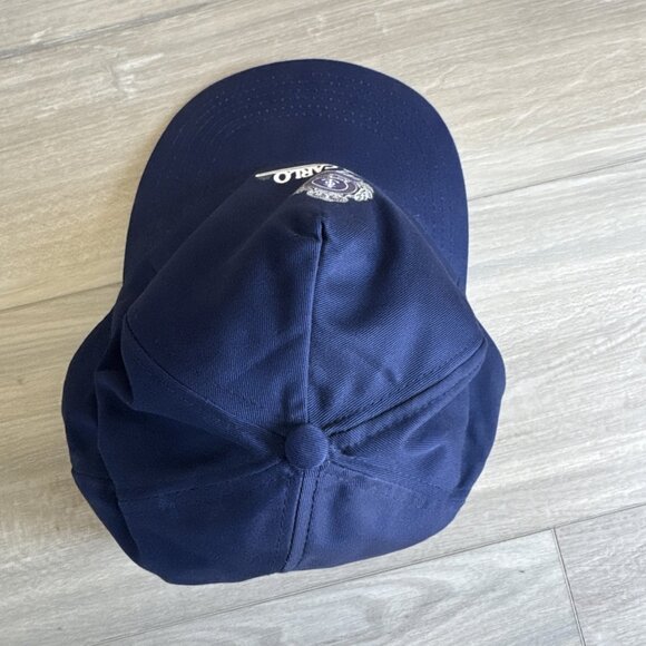 Monte Carlo Principaute Tradition Maritime adjustable SnapBack hat cap Navy Blue - Picture 9 of 9